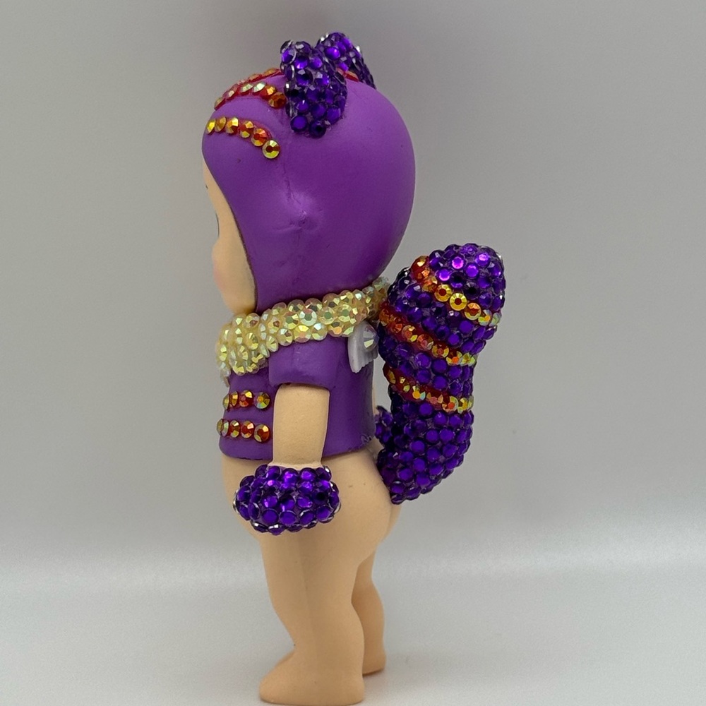 Custom Bedazzled Sonny Angel Cheshire Cat Statue - Picture 5 of 6